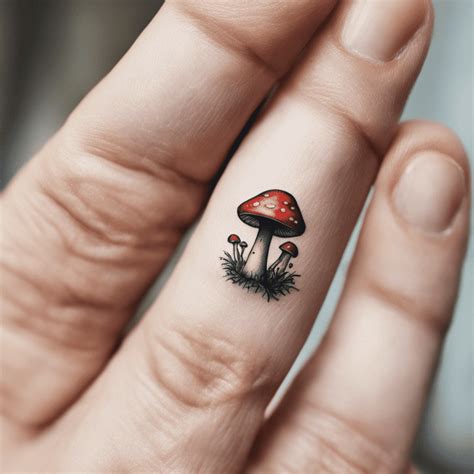 96 Mushroom Tattoo Ideas Created With Ai | artAIstry