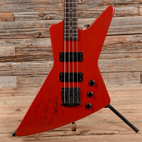 Gibson Explorer Bass Red 1985 – Chicago Music Exchange