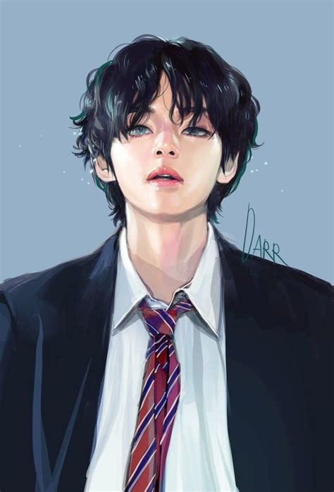 Pin de 바일리 en BTS FANART | Retratos de personajes, Fotos de coreanos ...