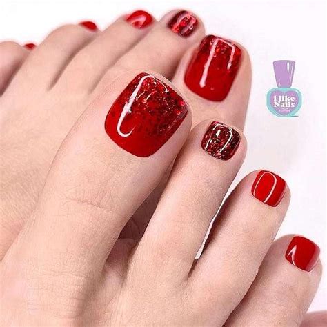 30+ Amazing Red Toe Nail Ideas You Need to Try