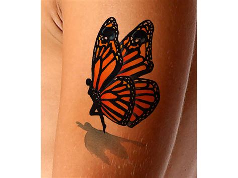 Monarch Butterfly, Butterfly Tattoo, Tattoo Design, 3D Tattoo, Tattoo ...