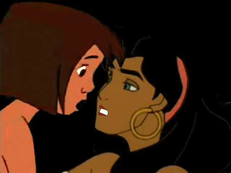 Esmeralda And Mowgli kiss - disney crossover foto (40726753) - fanpop