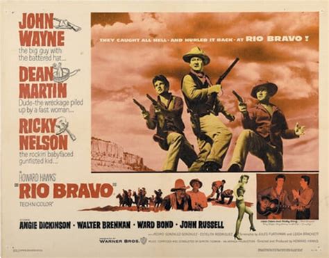 Rio Bravo Movie Poster (27 X 40 Inches 69cm X 102cm) (1959) -(John ...