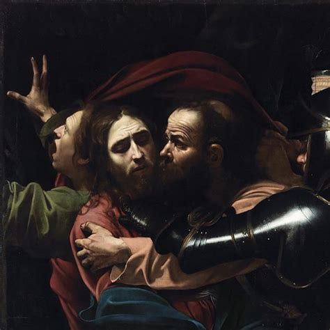 Detail from : The Taking of Christ, Caravaggio, 1602, National Museum ...