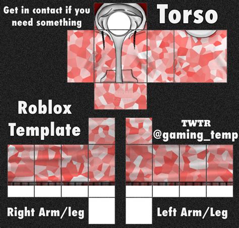 Roblox Torso Template