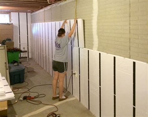 Foam Panels For Basement Walls | Insulating basement walls, Basement ...