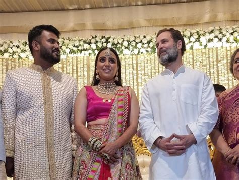 Rahul Gandhi attends Swara Bhasker, Fahad Ahmad's wedding reception ...