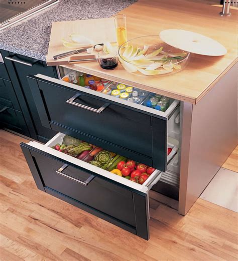 Kitchen Island Refrigerator Drawers – Things In The Kitchen