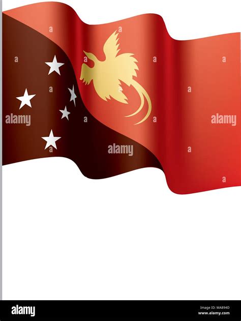 Papua New Guinea flag, vector Stock Vector Image & Art - Alamy