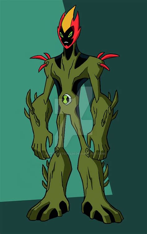 Omniverse Swampfire (Model Sheet Format) by Supersketch1220 | Ben 10 ...