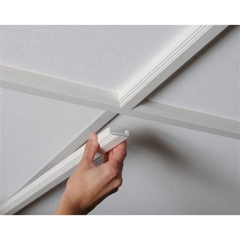 Armstrong Ceilings StyleStix 12-pack 24-in 24-sq ft PVC White Grid ...