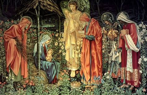 "Adoration of the Magi" by Edward BURNE-JONES | Reparation