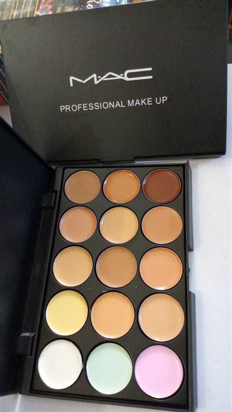 M.A.C. Mac Professional Make Up Concealer Palette With 15 Shades, Rs ...