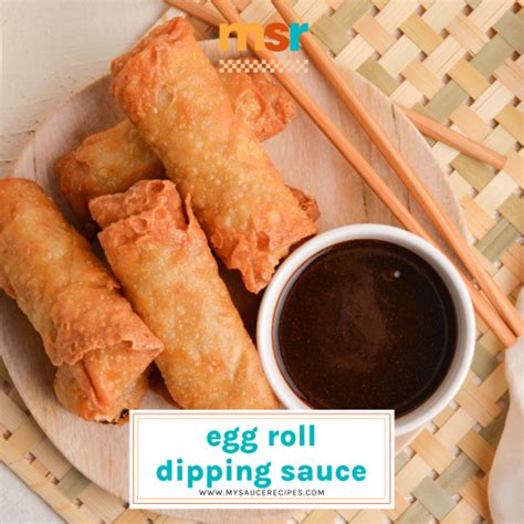 BEST Egg Roll Dipping Sauce Recipe (Ready in FIVE Minutes!)