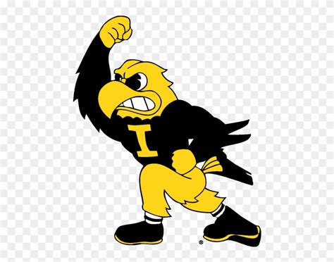 Download Download Iowa Hawkeyes Mascot Clipart Iowa Hawkeyes - Iowa ...