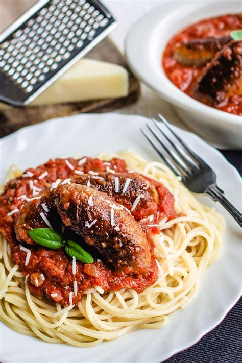 Spaghetti Sauce Recipe With Ground Italian Sausage | Deporecipe.co