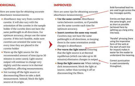 Best practice for writing and formatting bulleted lists – Clearly ...