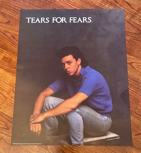 Vintage 1985 Tears for Fears Roland Orzabal 16 X 20 Poster - Etsy