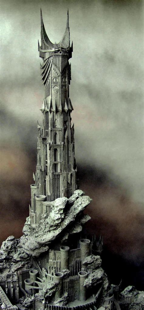 Barad-dûr_Dark_Tower_Sauron_III | Barad dur, Lord of the rings, Lord of ...