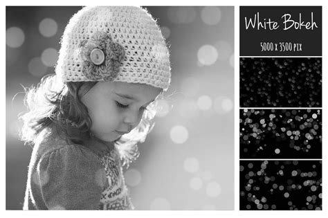 White Bokeh Photoshop Overlay Photo Layer Photo Editing - Etsy