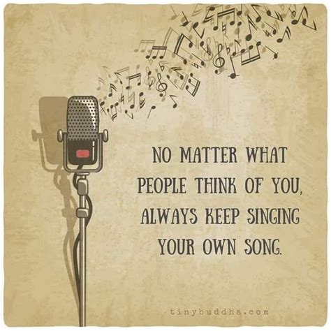 No automatic alt text available. | Singing quotes, Inspirational quotes ...