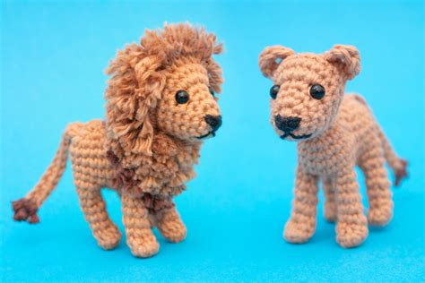 Crochet Sewing & Fiber Kits & How To stuffed lion pattern Lion Crochet ...