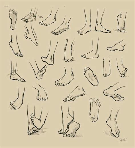 Feet; How to Draw Manga/Anime | Feet drawing, Sketch book, Drawings