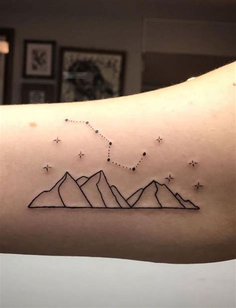 Big Dipper Tattoo: Simplistic and Meaningful