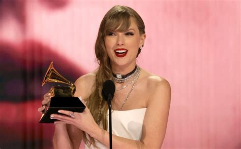 2024 GRAMMYs: Taylor Swift Makes GRAMMY History With Fourth Album Of ...