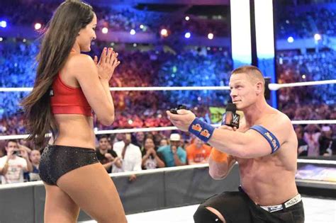 John Cena Proposes to Nikki Bella During WrestleMania 33 | Us Weekly