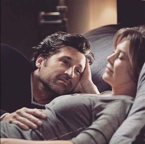 Meredith and Derek | Meredith and derek, Greys anatomy, Tv romance