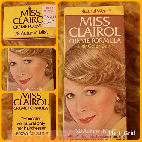 Miss Clairol Color Chart