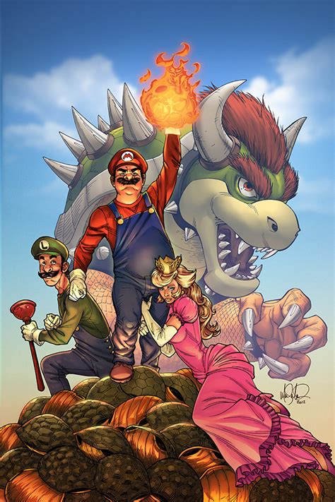 SUPER MARIO by TeoGonzalezColors on DeviantArt