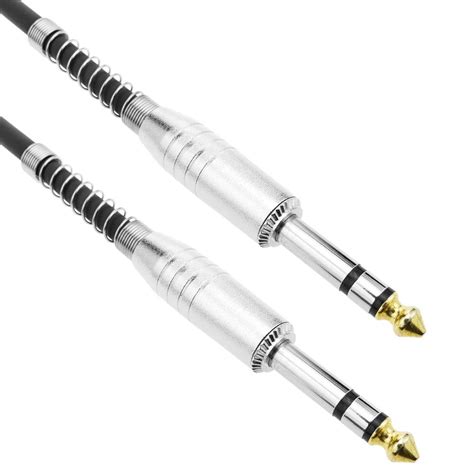 Instrument Mikrofon Stereo-Audio-Kabel 6,3-mm-Klinkenbuchse TRS Stecker ...