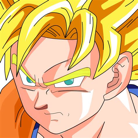 Goku Face by SaoDVD on DeviantArt