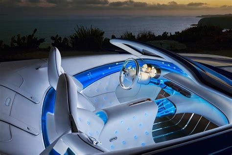 2017 vision mercedes-maybach 6 cabriolet interior night | AUTOBICS