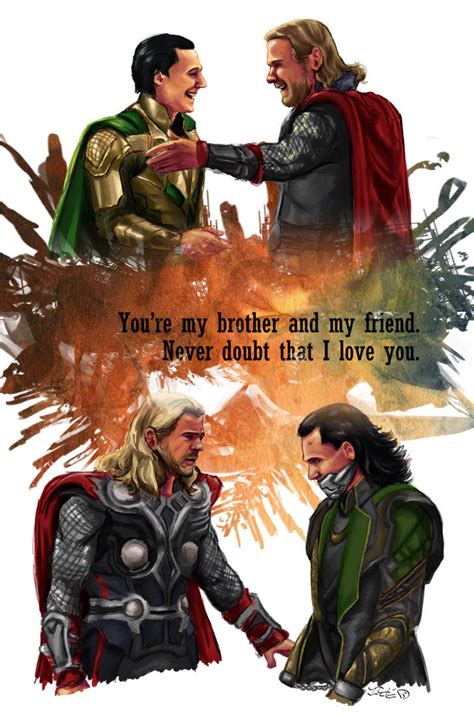 Thor and Loki by siquia on DeviantArt