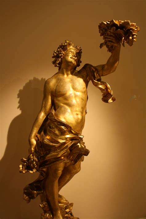 Gold Bacchus Statue (Illustration) - World History Encyclopedia