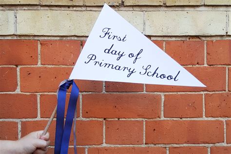 FREE FIRST DAY OF SCHOOL BANNER