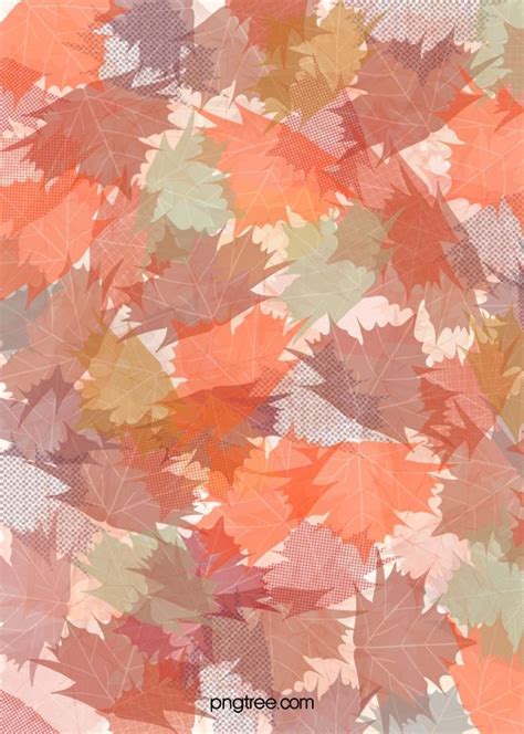 an abstract background with many different colored leaves