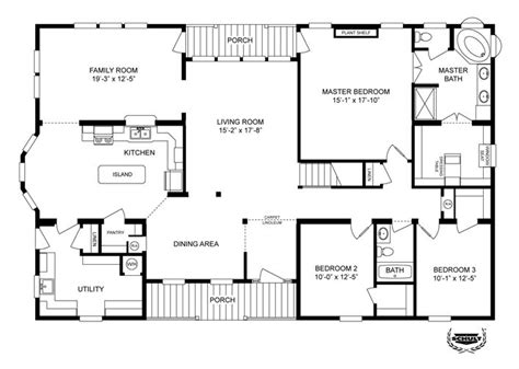 Clayton Homes 5 | Mobile home floor plans, Modular home floor plans ...