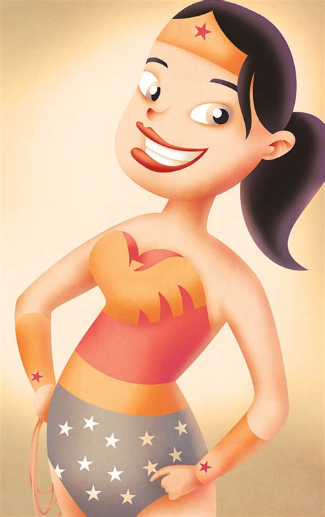 Wonder Woman: Big Smile by brianhuff on DeviantArt