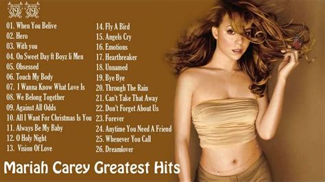 Best Songs of Mariah Carey Mariah Carey Greatest Hits [Full Album ...