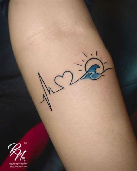 Discover more than 79 heartbeat wave tattoo best - in.coedo.com.vn