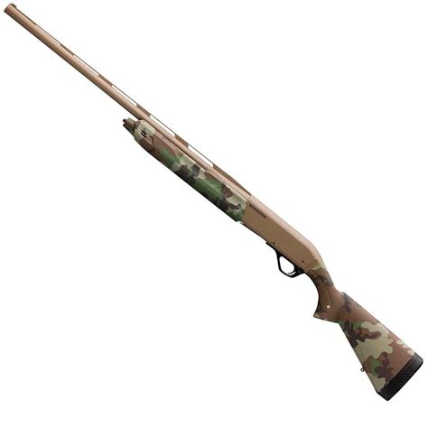 Winchester SX4 Woodland Camo 12 Gauge 3in Semi Automatic Shotgun - 28in ...