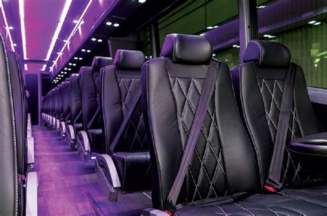 MCI Bus Interior - Tampa's Premier Limousine Service