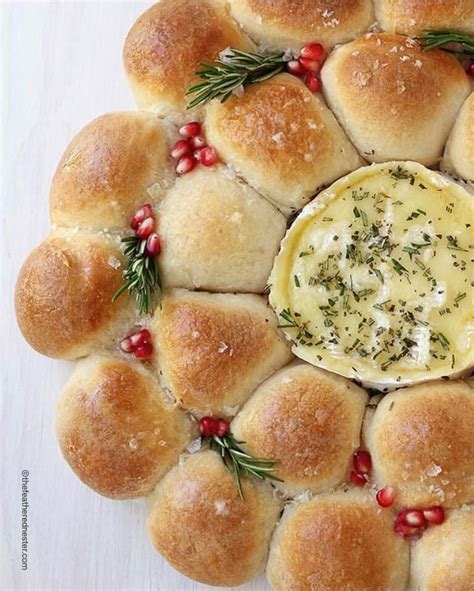 Baked Camembert and Bread Appetizer (from Frozen Dough) -TFN