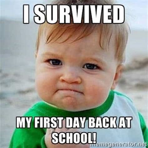 25 Hilarious First Day of School Memes You Will Surely Relate To ...