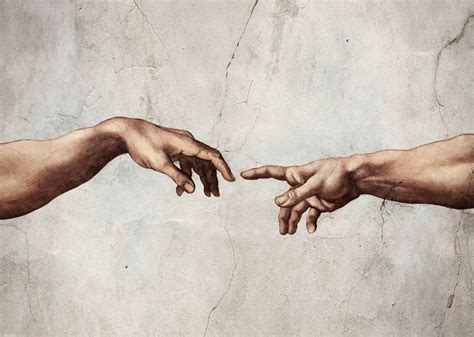 Creation of Adam Print, Hand Wall Art, Sistine Chapel, Biblical Wall ...