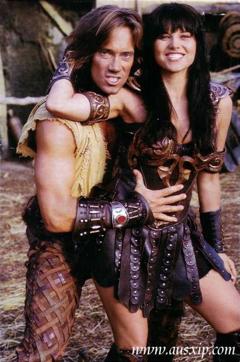 Mijn twee helden Hercules (Kevin Sorbo) en Xena (Lucy Lawless ...